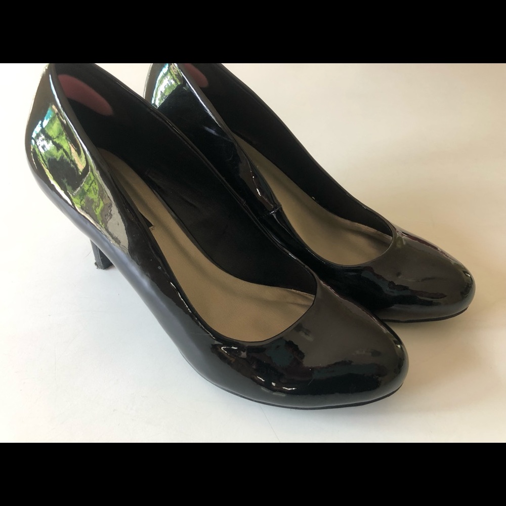 Black Patent Heels